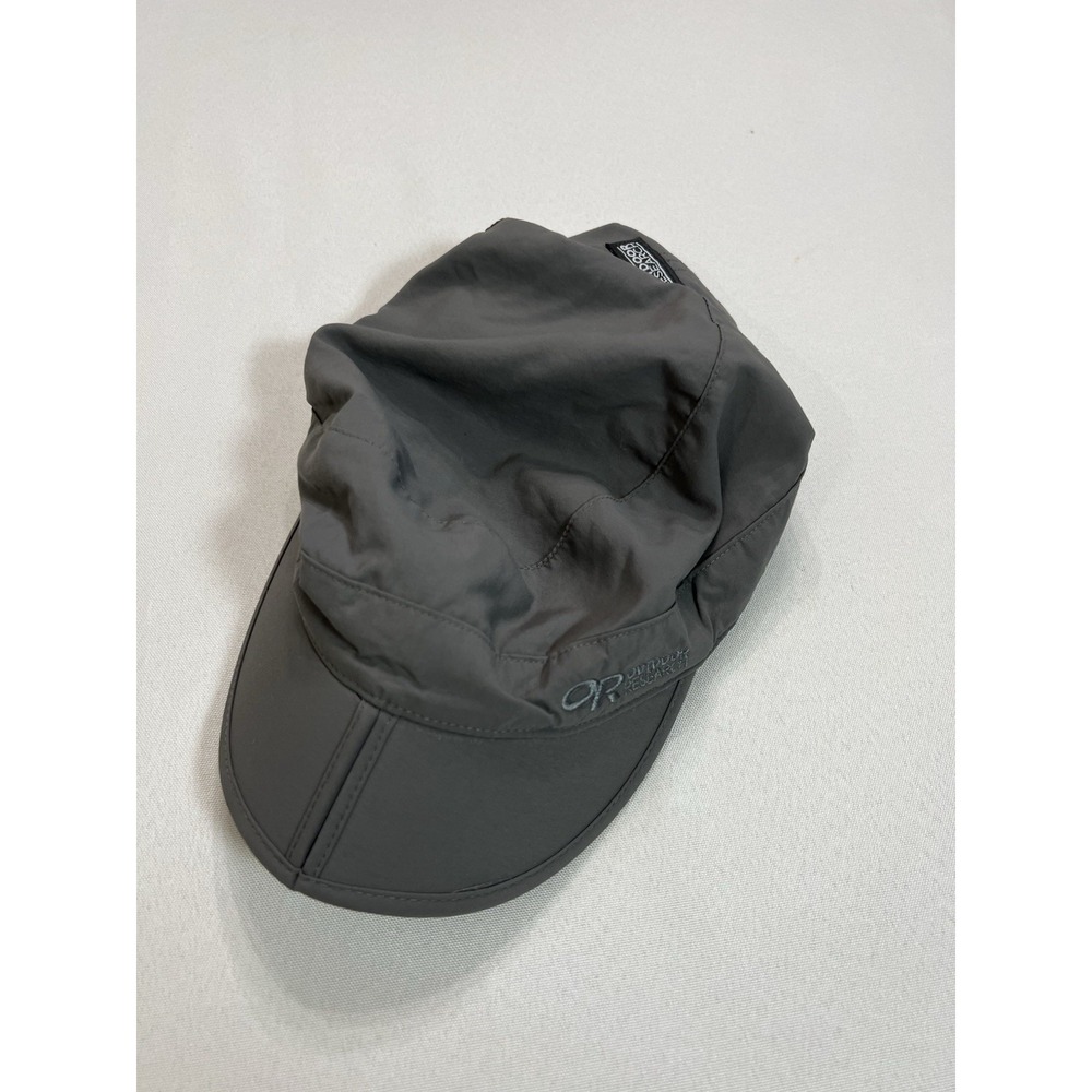 Outdoor Research Radar Pocket Cap Mens Medium Gray UPF 50+ Packable Hat Folding